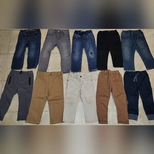 Boys 2T Jeans/Pants Lot Zara, Calvin Klein, H&M, The Childrens Place